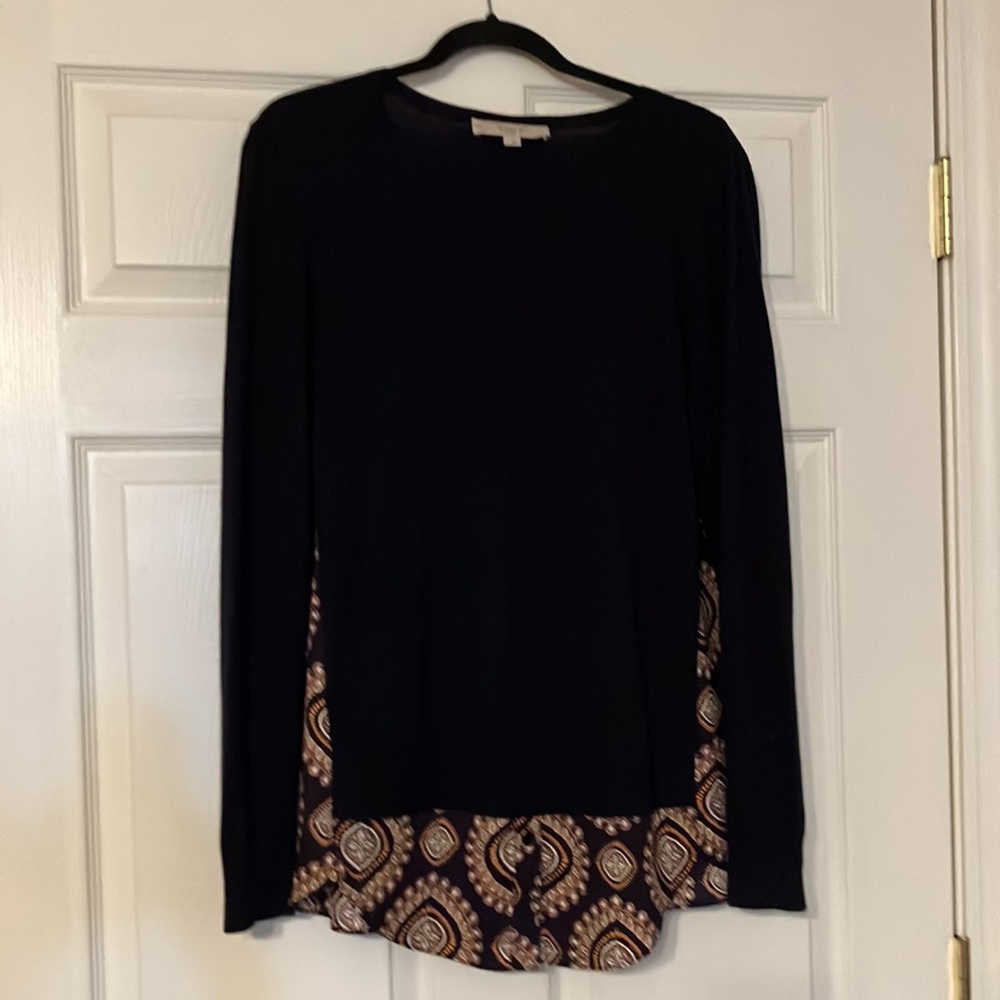 Loft mixed media sweater - Picture 2 of 3